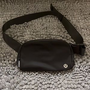 Lululemon black everywhere belt hip bag purse. Brand new with tags.